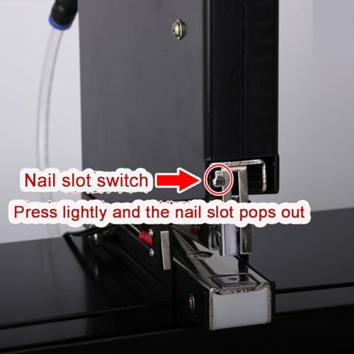 Industrial Pneumatic Binding Machine, Electric Dual Head Rapid Stapler, 24mm-350mm Adjustable Spacing, Adjustable Positioning Plate&100PCS Number Of Needles, for Printing Houses, Offices, Publishers