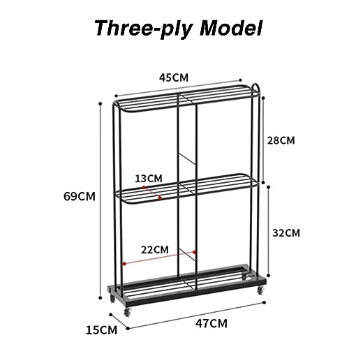 UVCMDUI Mobile Bookshelf with Wheels, Metal Rolling Utility Book Cart for Narrow Space Storage, Flexible Mute Movement Book Rack Storage Bookshelf for School Classroom Home,White