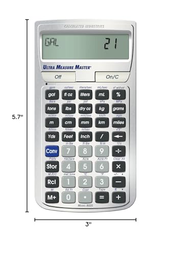 Calculated Industries 8025 Ultra Measure Master Conversion Calculator