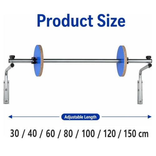 XDTKJDZ Wall Mount Bubble Wrap Dispenser, Bubble Cushioning Wrap Dispenser, 30-150cm Length Optional, W/Foldable Frame, Heavy Duty Film Packing Station for Factory Moving Shipping 60cm/23.6in