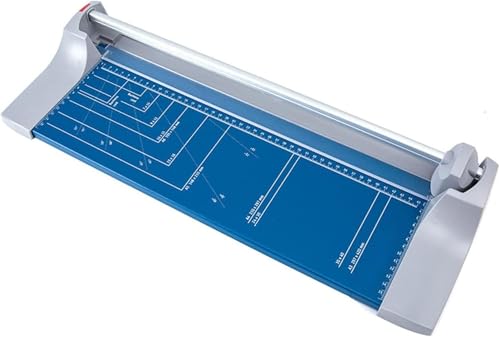 Professional Paper Cutter/Trimmer Precision Rotary Trimmer with Angled Lines for Craft Paper, Labels, Photo and Card Stock (A4)