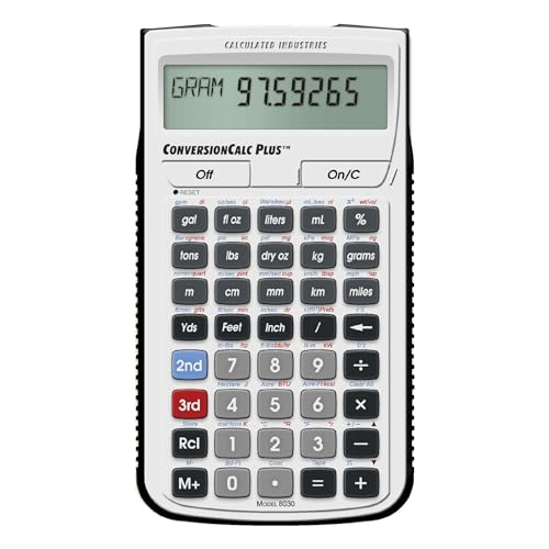 Calculated Industries 8030 ConversionCalc Plus Conversion Calculator