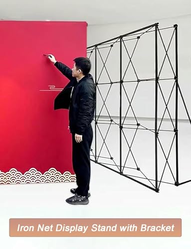 YDBMY Portable Pop Up Display Stand - Foldable Multi-Function Backdrop for Corporate Events, Exhibitions, and Annual Meetings