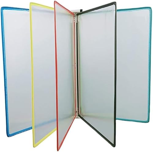 MWxpoSediR Catalog Display Rack,Wall-Mounted Reference System, A4 Document Holder Stand, Magnetic A4 Leaflet Holder Wall Mounted, Book Stands for Display,