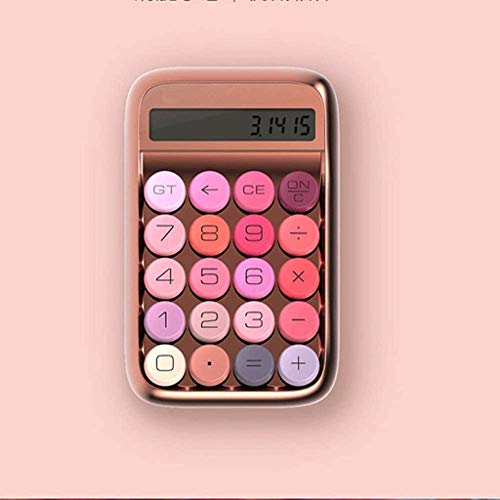 QERTYHJK Calculator, Standard Function Desktop Basic Calculators with 12 Digit Large LCD Display