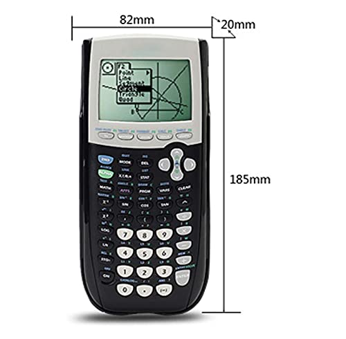 Scientific Graphic Calculator - Scientific and Engineering Calculator - Programmable System -AP/SAT Exam (Black)