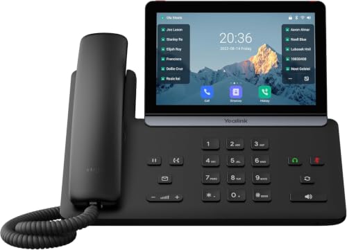 Yealink SIP-T88W 16-Line VoIP Phone with 7" Touchscreen & Wi-Fi 6
