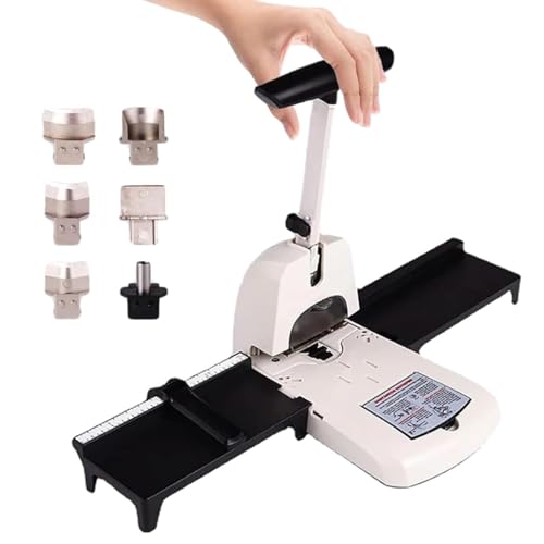 UILMLIO Corner Rounder Punch, Corner Cutter Corner 100 Sheet Paper Punch Round Corner Hole Punch, Multi-Angle Cutter with R3.5mm R6mm R10mm, Round Corners, Semi-Circle