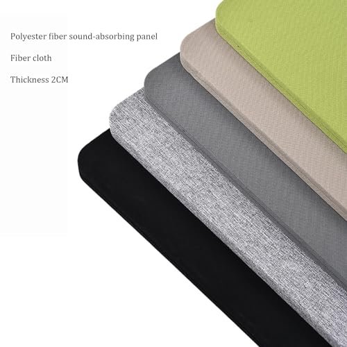 JIQHOHX Sound Proof Dividers Acoustic Desk Divider Desktop Test Acoustic Desk Privacy Panel Standing Cubicle Desk Partition for Reduce Noise (Grey 100x60cm/1pcs)