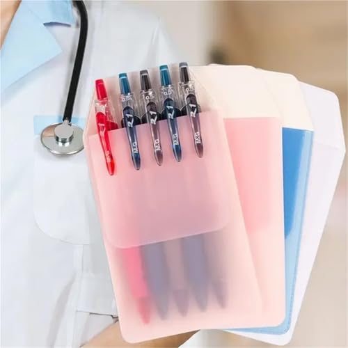 Ktann Pocket Protector 3 Pcs Pen Holder Bag, Anti Dirty Organizer for Chest Pocket(Orange)