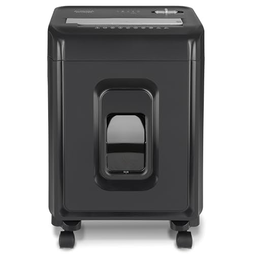Aurora AU1085MA High-Security 10-Sheet Micro-Cut Paper and Credit Card Shredder with 4-Gallon Pullout Wastebasket/ 20 min Run Time