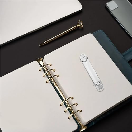 A5 ring binder Ring Binder Mechanism 16 Pieces 2 Metal Clasp for DIY Planner Book Document Folder