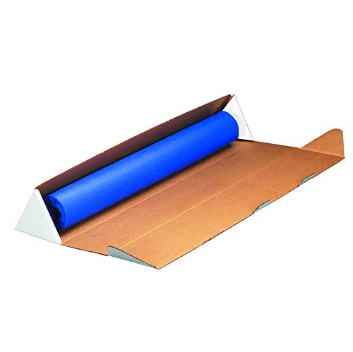 Box USA Triangle Mailing Tubes, 3" x 36 1/4", 50 Each per Bundle (MTM336), Oyster White
