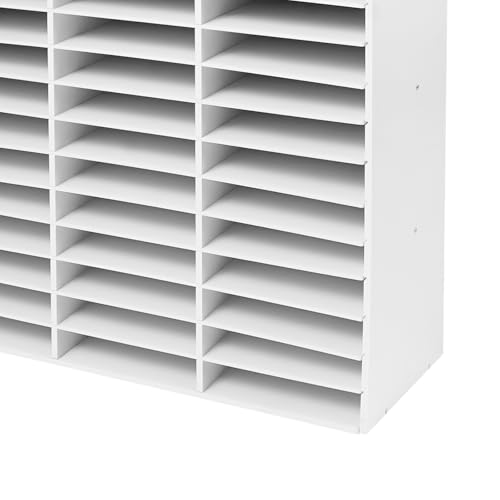 Namiose 48-Slot Literature Organizer Classroom Mailbox File Sorter