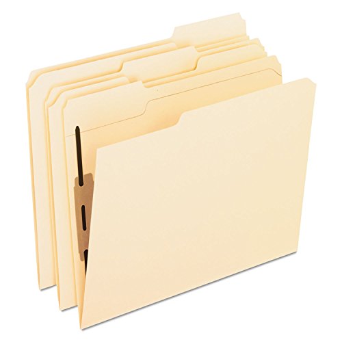Pendaflex 1/3-Cut Top Tab Manila Folders with 2 Bonded Fasteners 50 Pack (M13U13)