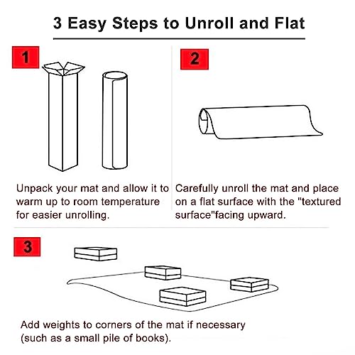 2ft 3ft 4ft 5ft 6ft Wide Carpet Protector Mats Clear Vinyl, Office Studio Study Rolling Chairs Floor Mat Home Commercial, Waterproof & Non Slip, Easy to Cut (Color : WxL, Size : 6'x8'/183x244cm)