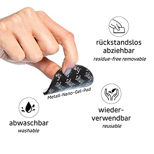 silwy einfach anziehend Magnetic PINS Flex Black