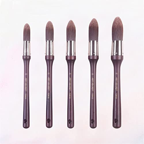TGBHM Acrylic Oil Artist Brush Large Brush Multi Purpose Stiff Synthetic Hair Wooden Handle Paint Brush Art Supplies