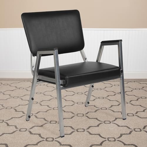 Flash Furniture Vinyl Bariatric Medical Chair, Black (XUDG604436702BV)
