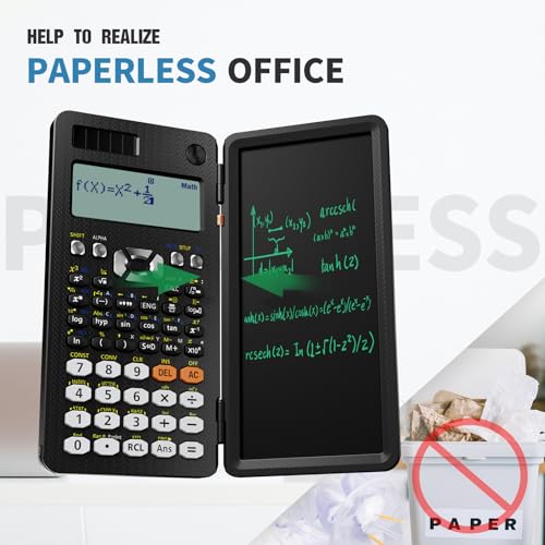 ROATEE Scientific Calculator for Student 991ES with Notepad School Supplies