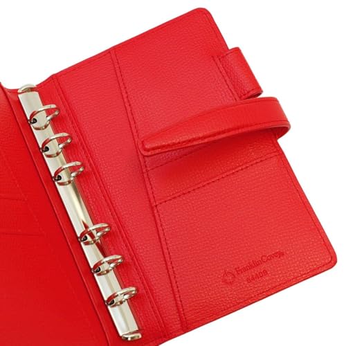 Franklin Planner Clam Cross Binder 64409 Pocket Size 15mm Red