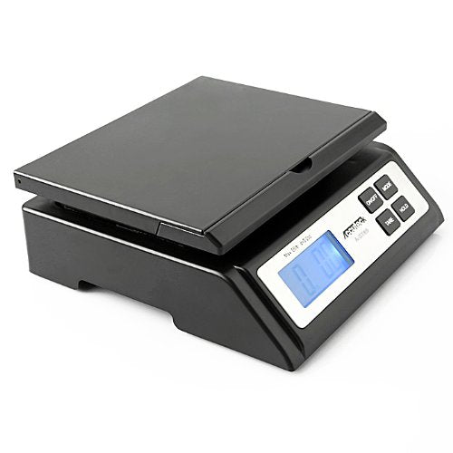 Accuteck 85LB Heavy Duty Digital Shipping Postal Scale with Extra Large Display (Battery and AC Adapter Included)