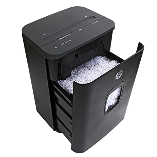 HP - Micro Cut Paper Shredder, 16-Sheet with Slide Top for Office