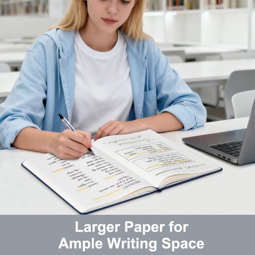 Comix 3 Pack B5 Lined Journal Notebooks, 208 Pages, 6.9 x 9.8 Inches