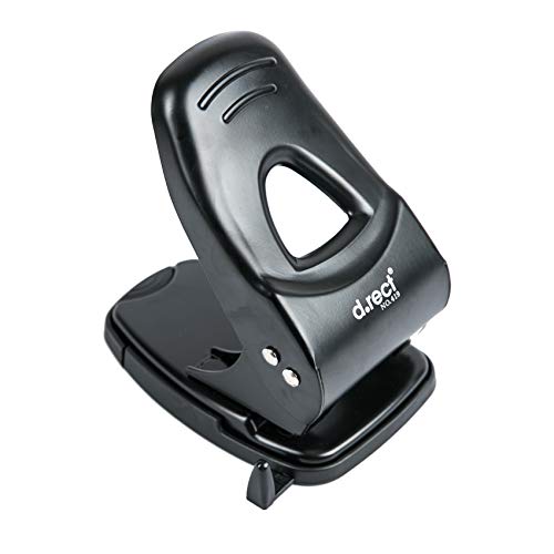 D.RECT 0419 Punch 65 Sheets | Paper Punch | Office Punch | Stop Rail with Format Specifications 65 Sheets