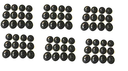 Wholesale Box of 72 Black Miniature Flag Stands Holders for 4" x 6" Stick Flags – Fits 3/16" or 5 mm Diameter Staffs