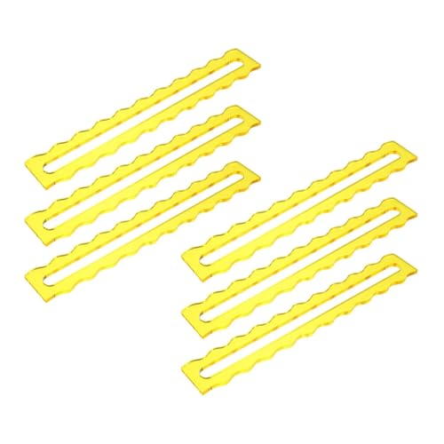Guided Reading Strips 10Pcs Reading Aid Strips Flexible Acrylic Dyslexia Overlay Bookmarks for Students Teachers Classroom Library Guides