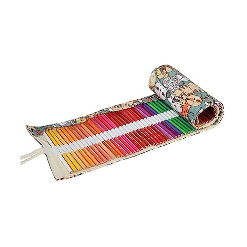 SIDUFHAOPKLL Wooden Colour Pencils 72 Colours Water Soluble Pencil Set for Students Hand Painting Art Brushes
