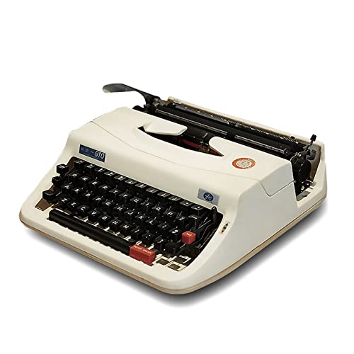 YXCUSAM Manual Typewriter, Portable Vintage Typewriter,Word Processor for Writers, for Writers to Write Anytime, Anywhere