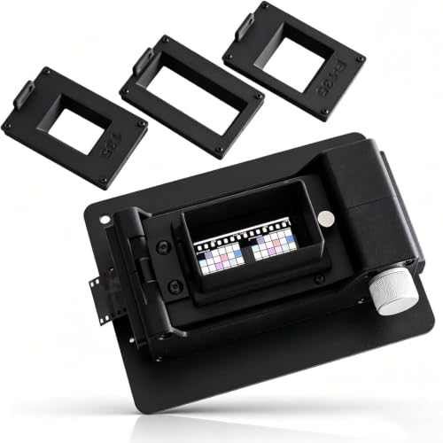 135/126 Film & Slide Scanner, High Resolution Film Scanner, 17.9 Mp, Max Resolution 5184 * 3456, True Color Reproduction, for Slides, Positive and Negative Film, Black and White Film