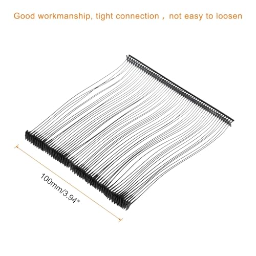 DWLANMLHYA Tagging Gun for Clothing, 15000pcs Standard Garment Label Attachments Barbs for Office Filing and Craft Project(65mm Black)