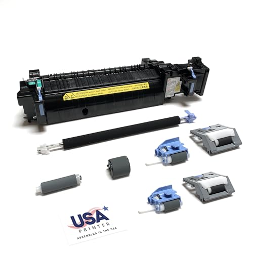 USA Printer B5L35A-DMK-USA (RM2-0011 B5L35-67901 B5L35-67902) Deluxe Maintenance Kit for Color Laser Printer Series M552 M553 M577 with Fuser, B5L24-67902 Transfer Roller & Tray 1-3 Roller Kit (110V)