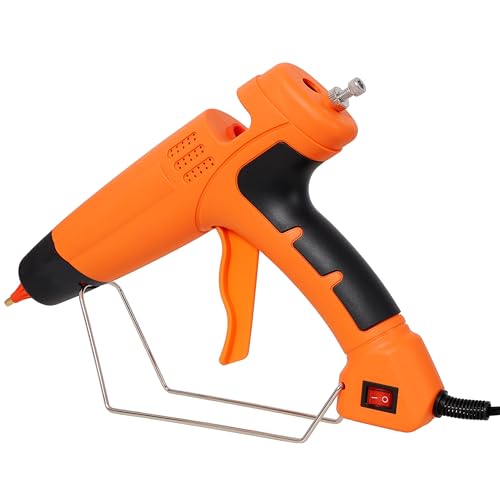 KEIKI 550W Hot Glue Gun with 4 Replacement Nozzles & 24 Glue Sticks, Heavy Duty Thermo Glue Gun for DIY Crafts, Home Repair, Wood, Metal
