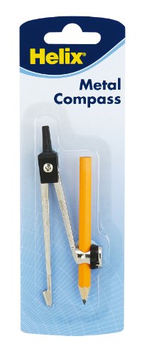 Helix Metal Compass and Pencil