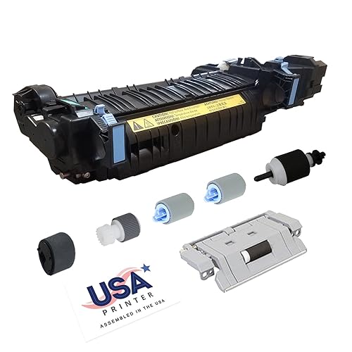 USA Printer CE484A-MK-USA Maintenance Kit for HP Color Laser Printer CM3530 CP3525 M570 M575 Includes RM1-4955 Fuser & Tray 1-3 Roller Kit (110V)