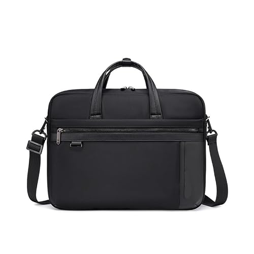 AWMGPDDBTO Briefcases for Men Nylon Laptop Briefcase
