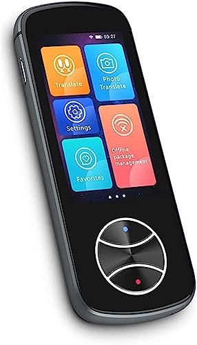 EliteBloom Portable Foreign Language Real Time Way Translations, Portable Real Time Translation, Language Translating Device, Languages P Translator,