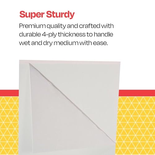School Smart Railroad Poster Board Paper, 22 x 28 Inches, 4-Ply, White, Pack of 100