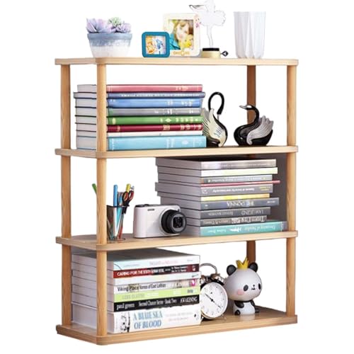 ACJSDGL Countertop Spice Rack, 4-Tier 40cm/15.7in Long Tiered Shelf Organizer, Kitchen Cabinet Organizer Desktop Bookshelf Supplies Storage Rack, Shelf for Top of Dresser