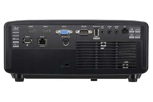 Optoma GT2400HDR - Full HD 1080p, 4,200 Lumens, Short Throw, Laser, Low Input Lag Gaming, Golf Simulation Ready Projector