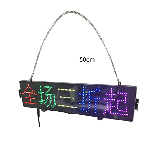 MekUk LED Sign Board Scrolling Message Led Sign Programmable Message Display Board for Advertising Car Rear Window LED Car Screen for Store, Car, Business, Promotion