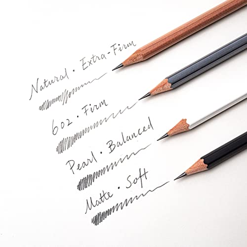 Blackwing 602 Pencils, Firm Japanese Graphite, Gunmetal Gray, 12 Count