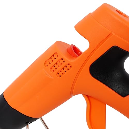 KEIKI 150W Hot Glue Gun with 4 Replacement Nozzles & 24 Glue Sticks, Heavy Duty Thermo Glue Gun for DIY Crafts, Home Repair, Wood, Metal