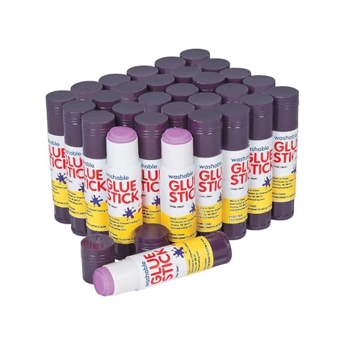 Glue Sticks Classpack - 30 Pieces - Educational and Learning Activities for Kids