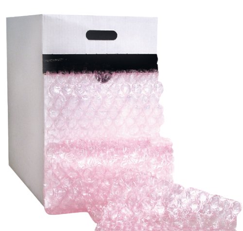The Packaging Wholesalers 24-Inch x 65-Feet 1/2-Inch Anti-Static Bubble Dispenser Pack (CBD1224AS)