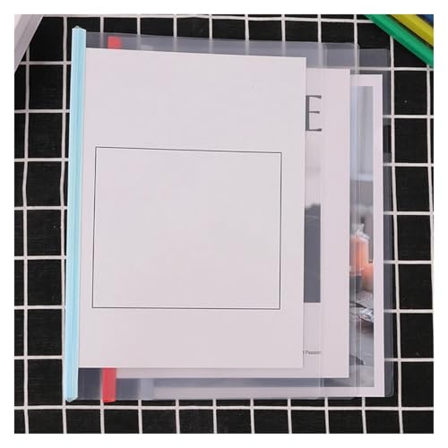 60Pcs Plastic Slide Binder Bars for Loose Leaf Paper, Report Covers & Document Organization